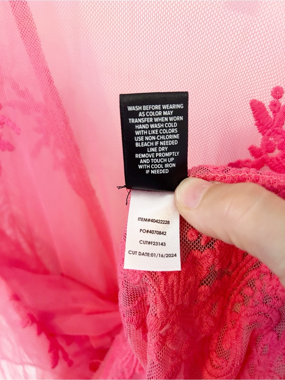 Torrid Embroidered Mesh Peplum Kimono Rouge Red 2 - Picture 9 of 13